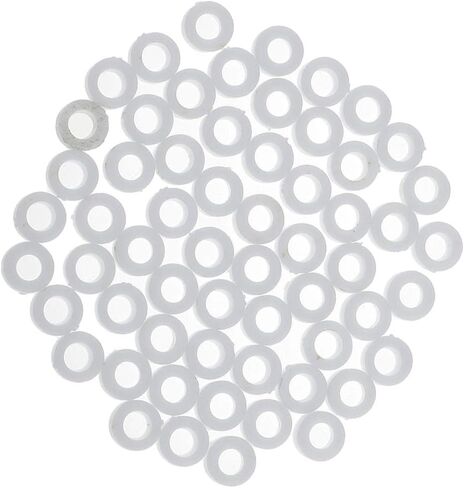 Plastic Gasket Shaft Sleeve, 3mm Fixed for Model Making (Pack of 50) in Saudi Arabia