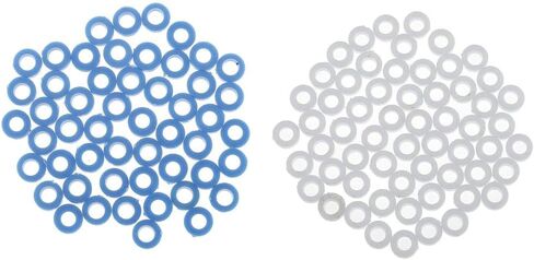 Plastic Gasket Shaft Sleeve, 3mm Fixed for Model Making (Pack of 50) in Saudi Arabia