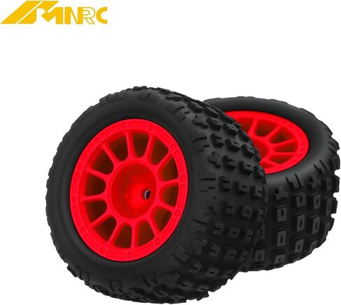 طقم حافة بلاستيكية من المطاط قبل ملتصقات من المطاط لـ 1/18 من جرام جروم ترقيات RC Car Parts Red in Saudi Arabia