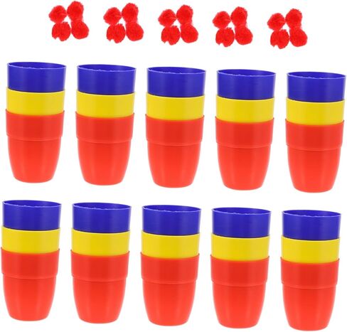 Toyandona Trick Coups Calls 30pcs Party Props Tools for Kids For Kids Performance Cups Cups و Knubls Magician Prop Cup Prop for Magician Party Prop in Kuwait