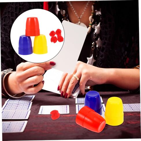 Toyandona Trick Coups Calls 30pcs Party Props Tools for Kids For Kids Performance Cups Cups و Knubls Magician Prop Cup Prop for Magician Party Prop in Kuwait
