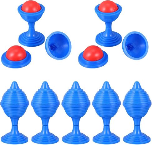 30 Pcs Party Props Magician Props Kids Gimmick Toys Disappearing Magics Trick Close up Cups and Balls in Saudi Arabia