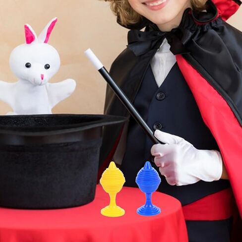 30 Pcs Party Props Magician Props Kids Gimmick Toys Disappearing Magics Trick Close up Cups and Balls in Saudi Arabia
