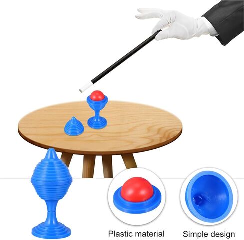 30 Pcs Party Props Magician Props Kids Gimmick Toys Disappearing Magics Trick Close up Cups and Balls in Saudi Arabia