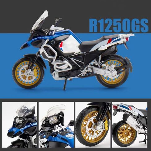 ZEZEFUFU 18.5cm Alloy 1/12 Scale Motorcycle Motorcycle Model Ornaments Collection in Saudi Arabia