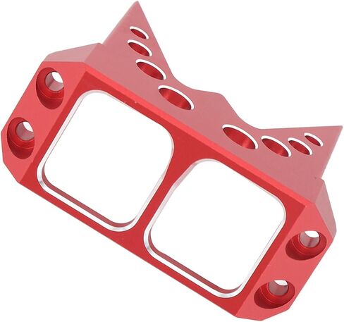Aluminum Alloy Steering Servo Guard Armor SOA Cover CNC Machined Protective Upgrade Part for 1/10 RC Crawler Cheater Rig Rock Bouncer Roll Cage Capra RR10 Wraith DIY RC Car (Black) in Saudi Arabia