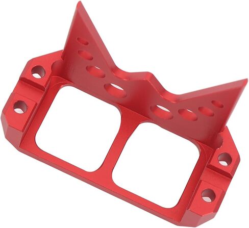 Aluminum Alloy Steering Servo Guard Armor SOA Cover CNC Machined Protective Upgrade Part for 1/10 RC Crawler Cheater Rig Rock Bouncer Roll Cage Capra RR10 Wraith DIY RC Car (Black) in Saudi Arabia