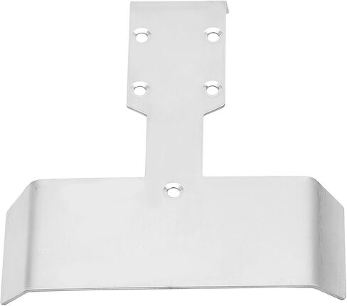 Chassis Armor Protection Servo Protector High Quality Stainless Steel Skid Plate for SUMMIT EREVO SLASH VXL 1/16 RC Car Durable Wear Resistant Silver 120g in Saudi Arabia
