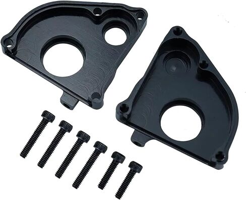متوافق مع محوري لـ SCX24 للمصارع لـ Bronco C10 لـ JLU لـ Deadbolt 1/24 RC Car Part Carning Middle Gear Case RC Accessories (Red) in Saudi Arabia