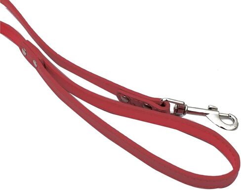 Vicasky Genuine Leather Pet Leash 130cm Sturdy Pu Dog Lead للاستخدام في الهواء الطلق. in Saudi Arabia