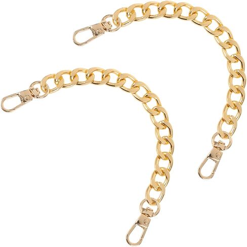 سلسلة موسع محفظة 2pcs ، حزام سلسلة من محفظة الذهب 7.9 بوصة ، سلسلة قصيرة لأكياس Crossbody ، حقائب اليد لحقيبة الكتف المعد in Saudi Arabia