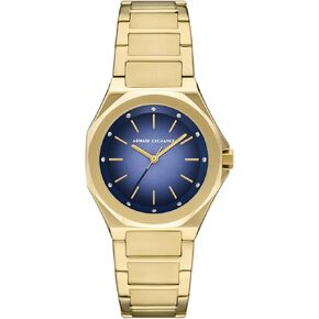 A|X Armani Exchange Women's Watch, Octagonal Three-Hand Watch for Women with Stainless Steel or Silicone Band in Saudi Arabia