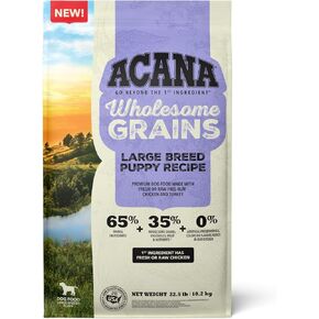ACANA Wholesome Grains Dry Dog Food Large Breed Adult Recipe 22.5lb Bag in Saudi Arabia
