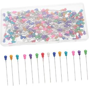 200Pcs Pearlized Head Sewing Pins Straight Stick Pins for Fabric Crafts Quilting Bouquet Decoration for DIY Projects and Wedding Decorations in Saudi Arabia