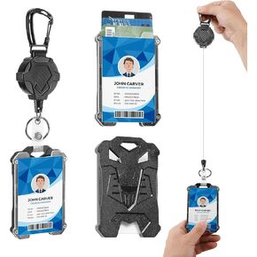 2PackBadge Holder Retractable Clip Id Badge Card Holders in Saudi Arabia