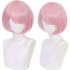 Cherry Blossom SK8 the Infinity Cosplay Wig Anime Costume Merch with Light Pink Long and Ponytail Curly Wigs for Women Halloween Party in Saudi Arabia