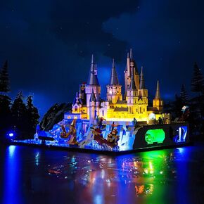LED Lighting Compatible with Lego Hogwarts Castle and Grounds 76419, Light Kit Compatible with Lego 76419, Giving Light to Model, NOT Included The Model Set（New Standard Version） in Kuwait