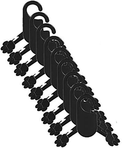 Pink Plastic Dog Puppy Pet Clothes Rack Hanger (S, Black) in Saudi Arabia