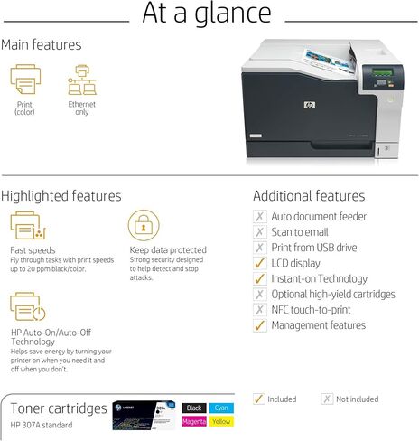 HP Color LaserJet Professional Printer (CP5225N) (متجدد) in Saudi Arabia