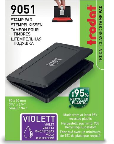 وسادة طوابع Trodat Ink Pad Business ، Green (Trodat 9051 Green Stamp Pad) in Saudi Arabia