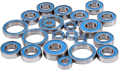 RC Repair Parts Compatible with Kraton for Typhon for Senton for Outcast for Talion 1/7 for Mojave 1/8 RC Car Upgrade Parts 22pcs Sealed Bearing(Blue) in Saudi Arabia