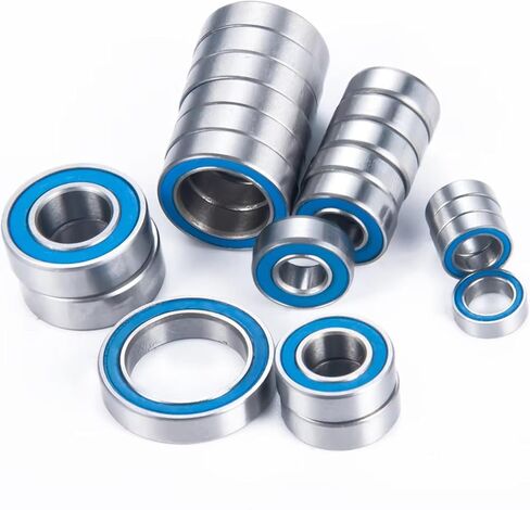 RC Repair Parts Compatible with Hoss for VXL 1/10 RC Crawler Car Upgrade Parts 21PCS Sealed Bearings Kit in Saudi Arabia