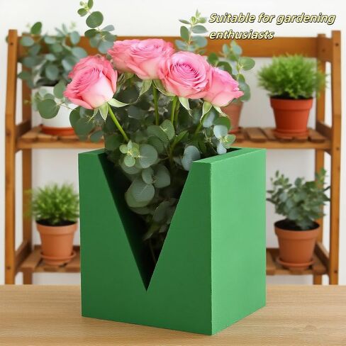 6pcs Highly Absorbent Floral Foam Blocks | Long-Lasting Moisture Retention | Suitable for Fresh and Artificial Flower Arrangements | Perfect for Home,Wedding,and Event Decorations 4.33in*4.33in*3.54in in Saudi Arabia
