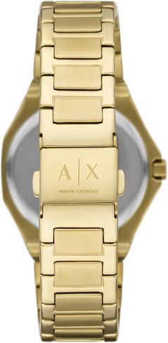 A|X Armani Exchange Women's Watch, Octagonal Three-Hand Watch for Women with Stainless Steel or Silicone Band in Saudi Arabia
