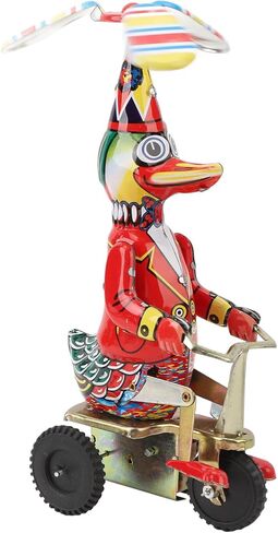 بطة على TIN TOY TOY CLOCKWORK RETRO RONT UP TOY COWN COLLESTER in Kuwait
