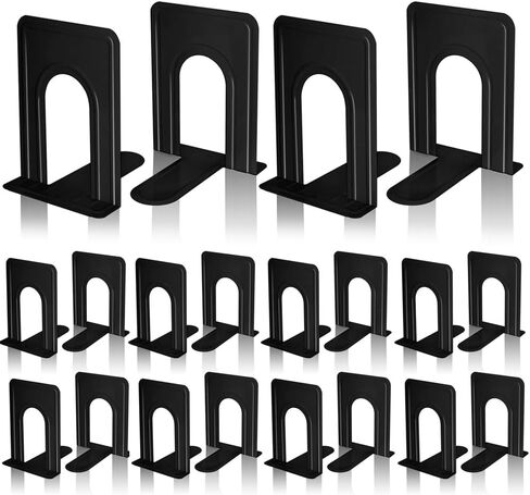 نهايات الكتاب ، Bookends Metal Bookend Heavy Duty (زوج أبيض 10) in Kuwait