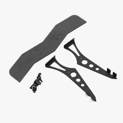 Compatible with Tamiya for TT01 for TT02 for HSP for Sakura 1/10 RC Drift Car Upgrade Parts Accessories Metal Tail Wing Rear Spoiler RC Parts in Saudi Arabia