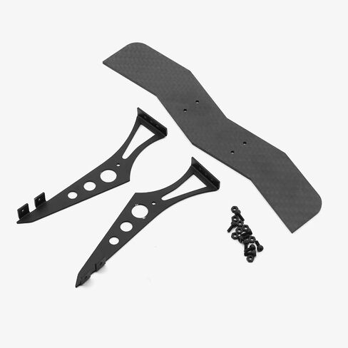 Compatible with Tamiya for TT01 for TT02 for HSP for Sakura 1/10 RC Drift Car Upgrade Parts Accessories Metal Tail Wing Rear Spoiler RC Parts in Saudi Arabia