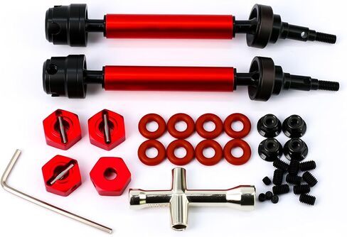 ترقيات عمود القيادة الخلفي الصلب جزء لـ Arrma 1/10 Gorgon 4x2 Mega 550 ، استبدل#AR310864#AR310784 (أحمر) in Saudi Arabia