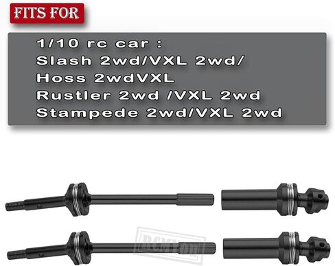 عمود محرك خلفي CVD و Oxles Produredes Part for 1/10 Slash VXL 2WD ، Stampede VXL 2WD ، Rustler VXL 2WD ، Hoss VXL 2WD ، STELL FELEST #45 DRIVEAN in Kuwait