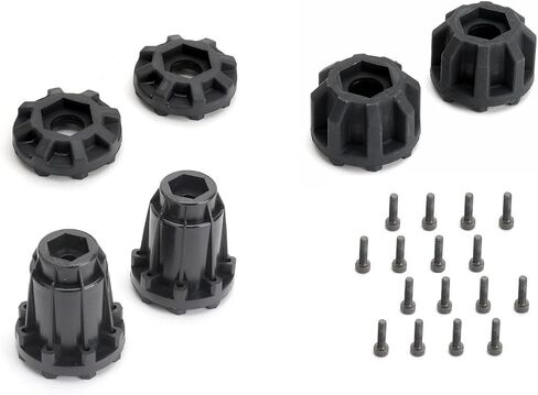 1/8 MT 4.0 Belted Mounted Tires w Removable Hex Wheels (4) FITS : Traxxas Sledge/E-Revo/Arrma Kraton/Outcast/Talion/Notrouious (Prophet) in Saudi Arabia