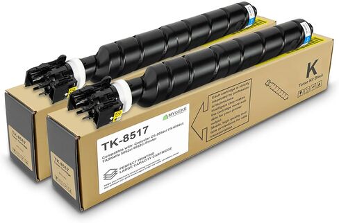 2 حزمة TK8517 خراطيش الحبر الأسود: توافق TK8517K حبر خرطوشة الحبر بديل TK-8517K الحبر ل Kyocera CopyStar CS-5052CI CS-6052CI Taskalfa 5052CI 6052CI ، الأسود 30500 PAGES in Kuwait