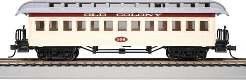 Bachmann Trains - Old-Time Car with Round-End Clerestory Roof - Coach - Old Colony RR - HO Scale in Saudi Arabia