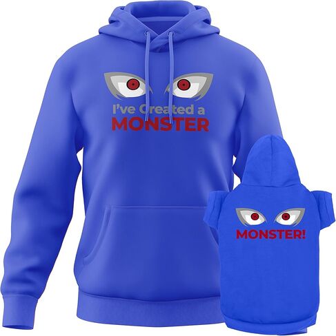 Matching Hoodies for Dogs and Humans - Soft Dog Sweatshirt Set - Premium Dog Hoodie is a Great Gift for Christmas in Saudi Arabia