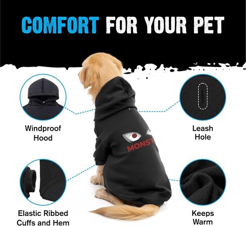 Matching Hoodies for Dogs and Humans - Soft Dog Sweatshirt Set - Premium Dog Hoodie is a Great Gift for Christmas in Saudi Arabia