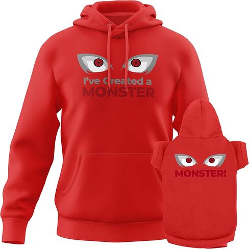 Matching Hoodies for Dogs and Humans - Soft Dog Sweatshirt Set - Premium Dog Hoodie is a Great Gift for Christmas in Saudi Arabia