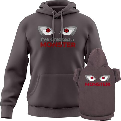 Matching Hoodies for Dogs and Humans - Soft Dog Sweatshirt Set - Premium Dog Hoodie is a Great Gift for Christmas in Saudi Arabia