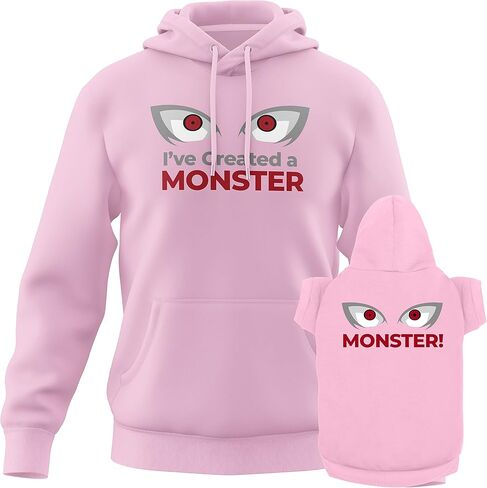 Matching Hoodies for Dogs and Humans - Soft Dog Sweatshirt Set - Premium Dog Hoodie is a Great Gift for Christmas in Saudi Arabia