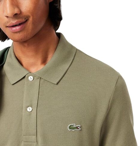 Lacoste Men's Classic Pique Slim Fit Short Sleeve Polo Shirt, Cobalt, X-Large in Saudi Arabia