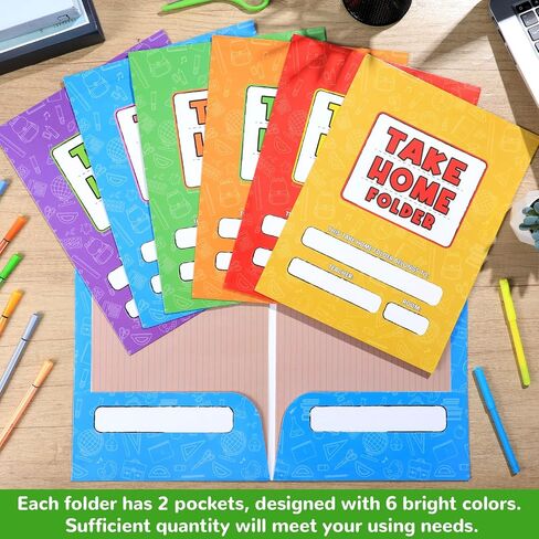 24 PCS 9 × 12 بوصة الواجبات المنزلية 2 مجلدات الجيب بشكل كبير للطلاب يأخذون المجلدات المنزلية A4 حجم رسالة منظم الواجب المنزلي للصف الدراسي للصف الدراسي للدرس المعلمين اللوازم التعليمية in Saudi Arabia