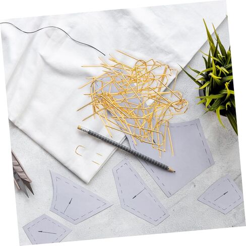 Gadpiparty 50pcs U-Shaped Blocking Pins for Sewing Professional Metal Needles Wear-Resistant Sewing Accessories for Crafts and DIY Projects in Saudi Arabia