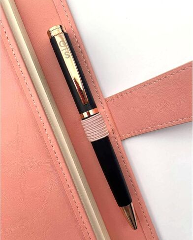 Galileo® Double AA Big Book Cover & 12 Step و 12 Traditions | بو الجلود | حامل العملة | أغطية كتاب AA لـ Hardcover | هدية AA | مدمني الكحول مجهول (صلاة الصفاء/خوخ الباستيل) in Kuwait