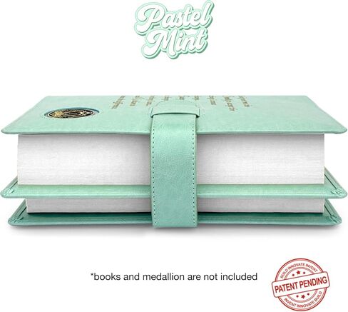 Galileo® Double AA Big Book Cover & 12 Step و 12 Traditions | بو الجلود | حامل العملة | أغطية كتاب AA لـ Hardcover | هدية AA | مدمني الكحول مجهول (صلاة الصفاء/خوخ الباستيل) in Kuwait
