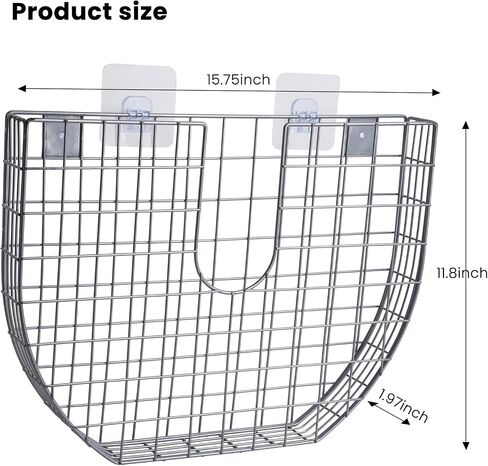 YeeBeny Placemat Holder, Placemat Pocket Wall File | Steel | Kitchen Organizer, Refrigerator Placemats Holder, Stainless steel-19.69×9.84×1.57inch in Saudi Arabia