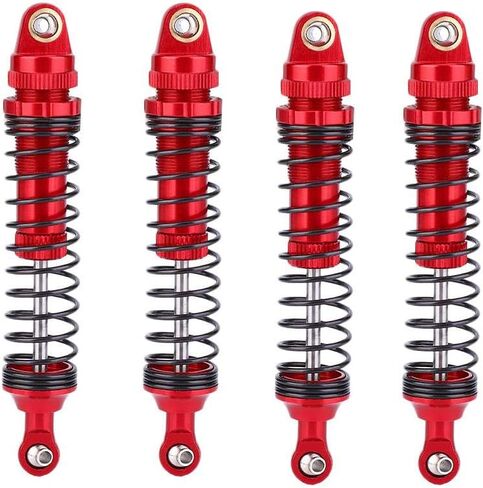 RC Absorber ، 1/10 Alloy RC Car Praptor Parts متوافقة مع SCX10 D90 ، 4pcs (110 مم) in Saudi Arabia