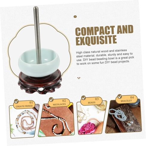 DOITOOL Gems Beading Loader Tool for Quick Beading Projects with Needle for Jewelry Making for Bracelets and Necklaces Creation in Saudi Arabia